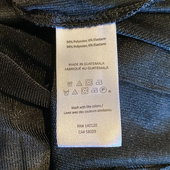 Stella & Dot Extra Large Long Sleeve Sheer Wide V Neck Back Strap - Picture 7 of 7